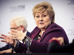Statsminister erna solberg (h) under åpningen av construction citys testlab på ulven i oslo 16 høyre er fortsatt et sultent parti og planlegger for gjenvalg i 2021, sier statsminister erna solberg (h). Munchner Sicherheitskonferenz 2019 Erna Solberg Munich Security Conference