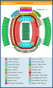 Ralph Wilson Stadium Seating Diagram