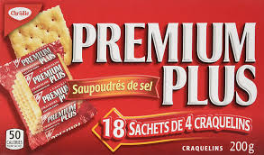 Premium Christie Plus 18 Handy 4 Packs Salted Tops Crackers 200 Grams Amazon Ca Grocery Gourmet Food