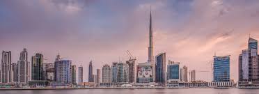 It is a commercial hub with a large expatriate population. L Dubai