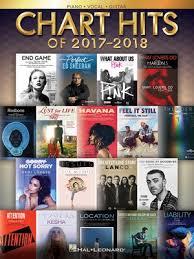Chart Hits Of 2017 2018 Hal Leonard Australia