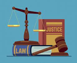 Justice Scales And Wood Judge Gavel Wooden Hammer With Law Code Books Legal And Legislation Authority Vector Concept In 2020 Justice Scale Law Justice