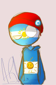 Countryhumans Argentina Arte Lindo Paises Autores