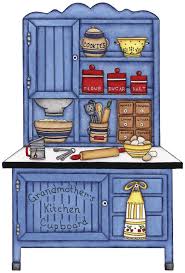Imagens Decoupage Clipart Grandmas Cupboard 3 Jpg Image Casa De Bonecas De Papelao Bonecas De Papel Vintage Desenho Cozinha