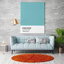 Pantone Teal Poster Pool Print Teal Wall Art Print Aquamarine Etsy Wall Printables Teal Wall Art Boho Wall Decor