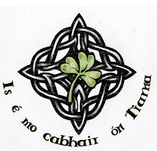 Traditionally, celtic designs were used to decorate sacred buildings. Celtic Shamrock Leaf And Celtic Tattoo Design