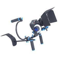 113 00 Yelangu Ylg0102d Dual Handles Camera Shoulder Mount Kit With Matte Box For Dslr Camera Video Camera Video Camera Nikon Dslr Camera Dslr Camera