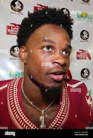 Florida State defensive back Levonta Taylor during the NCAA college  football media day Sunday, Aug. 19, 2018, in Tallahassee, Fla. (AP Photo/Phil  Sears Stock Photo