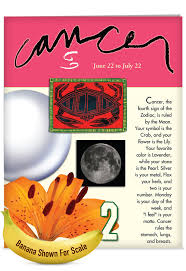 Pink brings out one's personality. Birthday Greeting Card For The Cancer Zodiac Sign