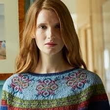 Wren Fairisle Yoke pattern by Marie Wallin