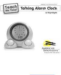 We believe in helping you find the product that is looking for something more? Https Www Manualshelf Com Manual American Innovative Teach Me Time Talking Alarm Clock Nightlight Clock User Manual Html