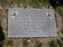 Bertha Mae Rice Salter (1925-2006)
