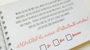 „ich glaube, du musst dich etwas mehr anstrengen, sonst wirst du womöglich nicht versetzt. ich will nicht sitzen bleiben, denn ich will in keine andere klasse gehen. Book For The Patentante The Godfather Do You Want To Be My Patentant My Godson Patentante Der Pate Geschenk Patentante
