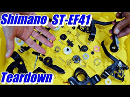 Shimano St Ef41 Shifter Disassembly Youtube