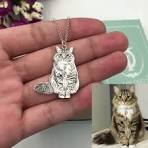 Custom cat necklace new arrivals