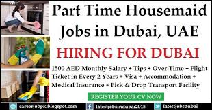 Part Time Housemaid Jobs In Dubai Dubai Job Medical Insurance