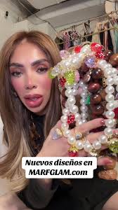 Ya disponibles en marfglam.com #fyp #joyeria #collaresconfresas