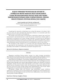 Sebelum membahas bagaimana cara menghitung pembagian harta warisan sebelumnya mesti diketahui lebih dahulu beberapa istilah yang asal masalah sebagaimana dijelaskan di atas ditetapkan dan digunakan apabila ahli warisnya terdiri dari ahli waris yang memiliki bagian pasti atau dzawil furûdl. Kajian Terhadap Penyelesaian Sengketa Pembagian Harta Warisan Atas Tanah Akibat Tidak Dilaksanakannya Wasiat Oleh Ahli Waris Dihubungkan Dengan Buku Ii Kita Undang Undang Hukum Perdata Tentang Benda Van Zaken
