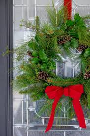 The house decorations start with the front door and wreaths are the traditional ornaments to decorate the doors for any of the festive. How To Make A Fresh Greenery Wreath Wholefully