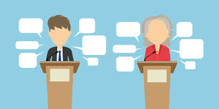 Debates Ilustrações, Vetores E Clipart De Stock – (1,221 Stock Illustrations)