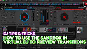 Virtual dj software, mp3 and video mix software. Dj Tips Tricks How To Use The Sandbox In Virtual Dj To Preview Transitions Youtube