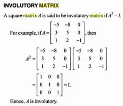 IIT JEE main Matrix Algebra Involutary Idempotent Nilpotent Rank ...