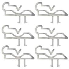 2 1/2 plastic valance clip. Cutelec Valance Clips 6pack Self Button For 2inch Gr Blinds Clear Plastic Window Hardware Sets Window Treatment Hardware Brilliantpala Org