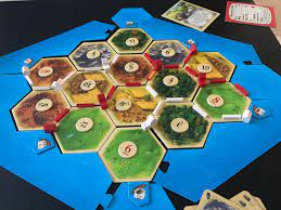 In catan (formerly the settlers of catan ), players try to be the dominant force on the island of catan by building settlements, cities, and roads. Two Player Catan Setup Album On Imgur