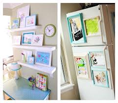 Why limit it to the kitchen fridge when you can share it with the world. 21 Ways To Display Kids Artwork Honor Creativity Manage The Piles