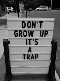 Seriously Does This Even Need Explaining I Support The Peter Pan Syndrome Words Funny Signs Funny