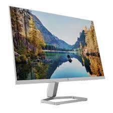 MONITOR HP 24" M24FW - FHD - HDMI - VGA - IPS - 75HZ - 5MS - SIN BISEL - BLANCO