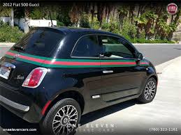 It is a car that celebrates the best of italian style, innovative design and creativity. 2012 Fiat 500 Gucci For Sale Classiccars Com Cc 874031