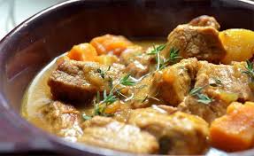 Blanquette De Veau Avec Thermomix Plat Et Recette Plat Sans Viande Blanquette De Veau Plats Mijotes