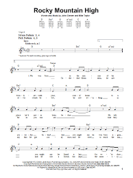 And the colorado rocky mountain high i've seen it raining fire in the sky you can talk to god and listen to the casual reply rocky mountain high. John Denver Rocky Mountain High Sheet Music Pdf Notes Chords Country Score Piano Chords Lyrics Download Printable Sku 89439