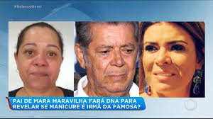 Apresentadora será a substituta de silvia abravanel no bom dia & cia mara maravilha vai ganhar ainda mais destaque no próximo ano. Pai De Mara Maravilha Fara Dna Para Revelar Se Manicure E Sua Filha Recordtv R7 Balanco Geral
