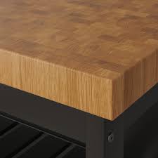 Each month, we offer something special for the ikea family members. Vadholma Kitchen Island Black Oak Width 49 5 8 Ikea
