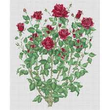 Another rose that would be amazing as a black/grey rose. Counted Cross Stitch Pattern Red Roses Bouquet Pdf Cs0583 Cross Stitch Stitch Patterns Cross Stitch Rose
