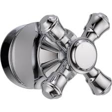Delta Cassidy Tub And Shower Faucet Metal Cross Handle In Chrome Grey In 2020 Shower Faucet Tub And Shower Faucets Faucet Repair
