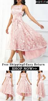 Free Shipping Easy Return Try To Be Boho Eyelet Dress In Pink Embroidery Shop For The Cutest D With Images Evening Dresses Elegant High Low Lace Dress Beautiful Dresses