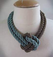 Diy Rope Necklace 8 Necklace Tutorial Rope Jewelry Rope Necklace