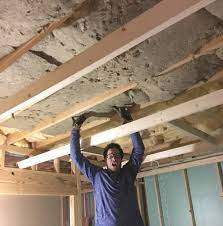 What would you do with a ceiling like this?? Diy Coffered Ceilings With Moveable Panels Renovation Semi Pros