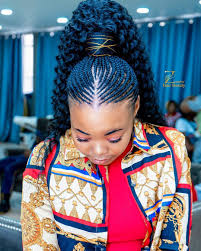 Wind one strand over the other, picking up hair you will need: Braided Ponytail Zumba Hair Beauty On Instagram Tribal Beyonce Pondo R450 Make Up R300 Beyonce Braids Beyonce Hair Braided Ponytail