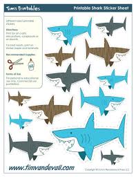 Download these templates in the size you want, print them out and use to either cut out or trace your ready rolled fondant and you're all set! Freebie Friday 16 Free Shark Printables The Party Teacher