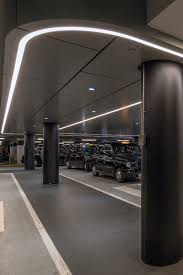 Underground Car Park Lighting With Liquid Line 3d Recessed Westfield London Uk Park Lighting Brass Bathroom Lighting Kitchen Lighting Fixtures Ceiling