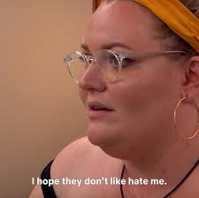 She wanted to prove that skinny women are treated kinder online so Sean hid  her true self — until now. , Watch what happens when she reveals her real  identity