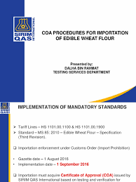 How to apply for a vacancy. Coa Procedures Flour Invoice