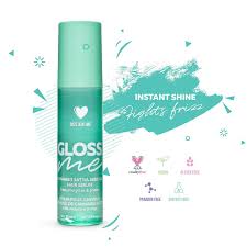 Split ends and frizz are no match for these formulas that will help straighten and shine. Gloss Me Hair Serum Product Page Design Me Hair