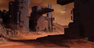 Reddit Imaginarylandscapes Station 05 Calder Moore Environment Concept Art Landscape Concept Abstract Metal Wall Art