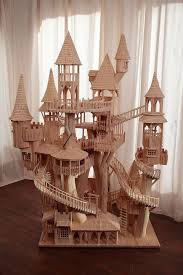 Popsickle Sticks Shut The Front Door What I Need To This With My Daughter Miniature Goals Popsicle Stick Houses Craft Stick Crafts Popsicle Stick Art