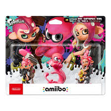 Octoling 3 Pk Splatoon Series Nintendo Amiibo Amiibo Nintendoswitch Splatoon2 Splatoon Nintendoswitchgames Videogam Splatoon Smash Bros Nintendo 3ds